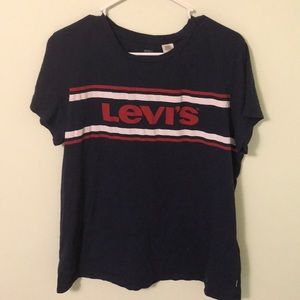 Levi’s Women’s Navy Blue T-Shirt
